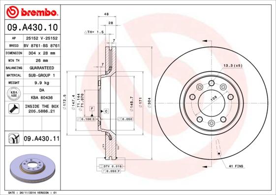 AP 25152 - Discofreno autozon.pro