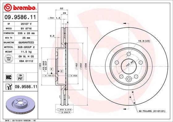 AP 25107 V - Discofreno autozon.pro