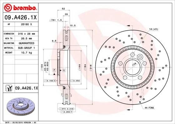 AP 25180 X - Discofreno autozon.pro