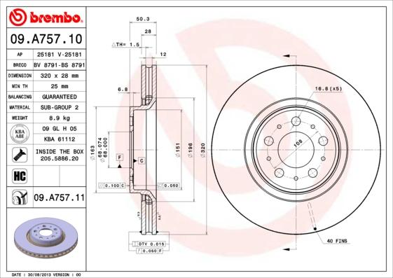 AP 25181 V - Discofreno autozon.pro