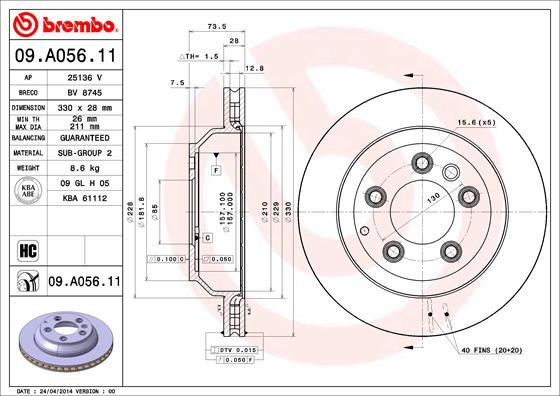 AP 25136 V - Discofreno autozon.pro