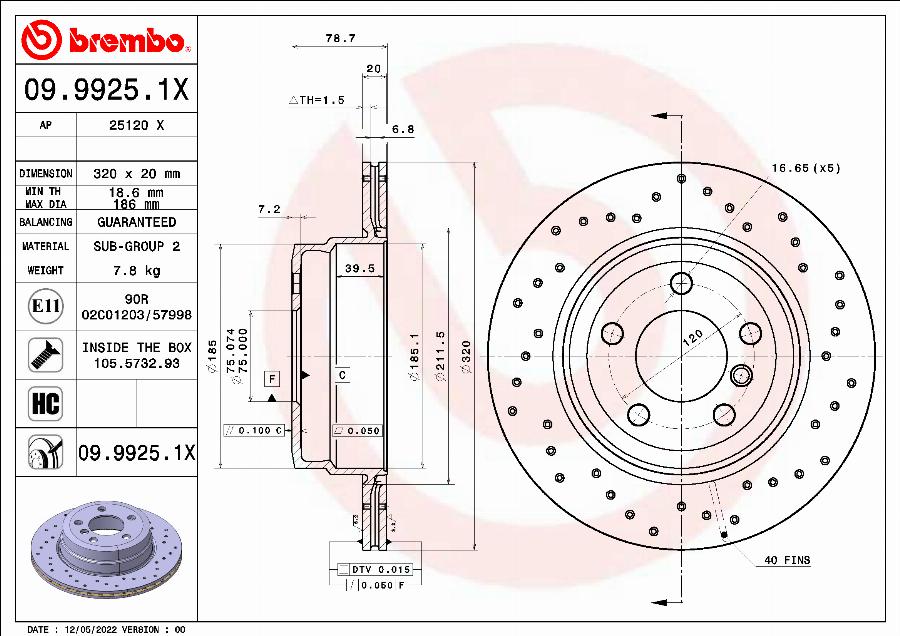 AP 25120 X - Discofreno autozon.pro