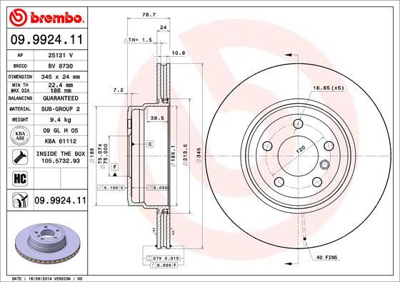 AP 25121 V - Discofreno autozon.pro