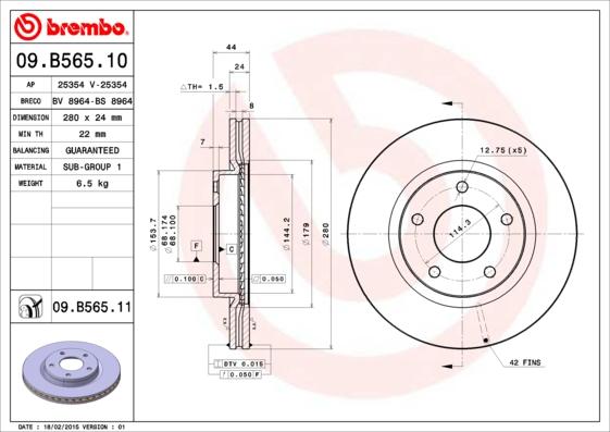 AP 25354 - Discofreno autozon.pro