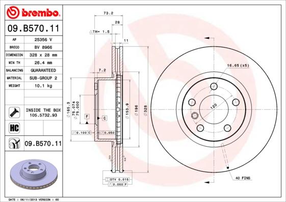 AP 25356 V - Discofreno autozon.pro