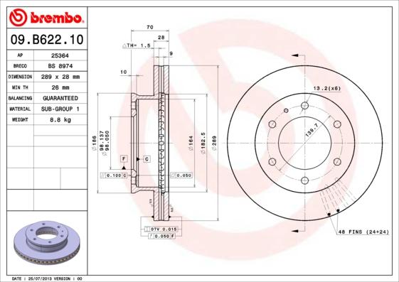 AP 25364 - Discofreno autozon.pro