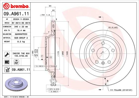 AP 25304 V - Discofreno autozon.pro