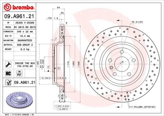 AP 25305 V - Discofreno autozon.pro