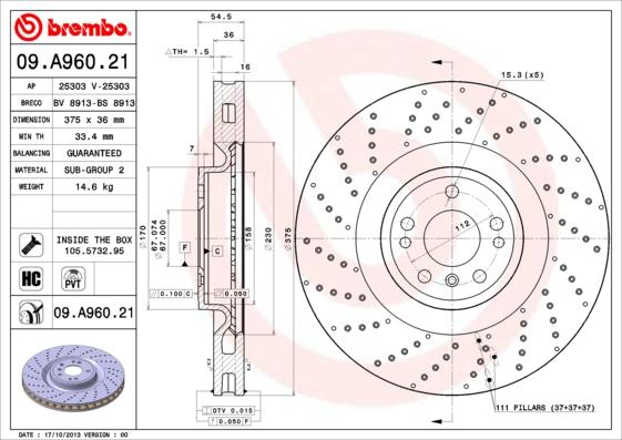 AP 25303 V - Discofreno autozon.pro