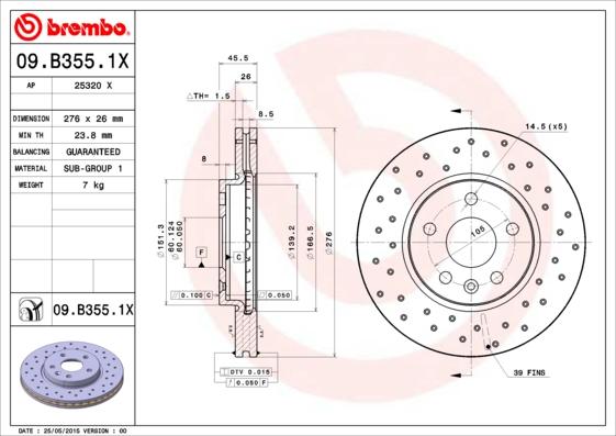 AP 25320 X - Discofreno autozon.pro