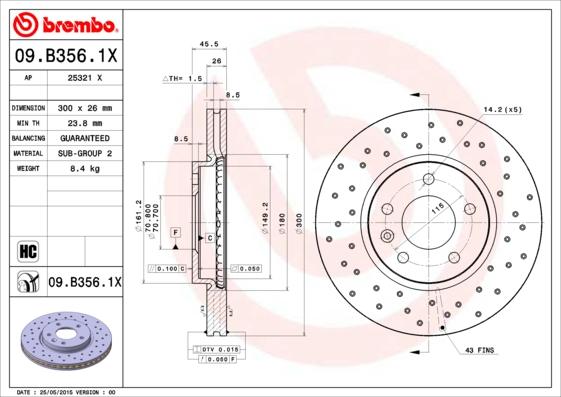 AP 25321 X - Discofreno autozon.pro