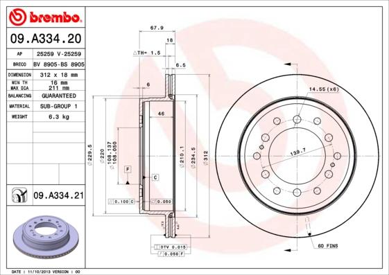 AP 25295 - Discofreno autozon.pro