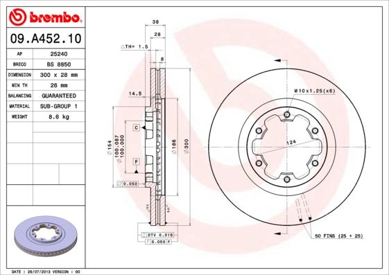 AP 25240 - Discofreno autozon.pro