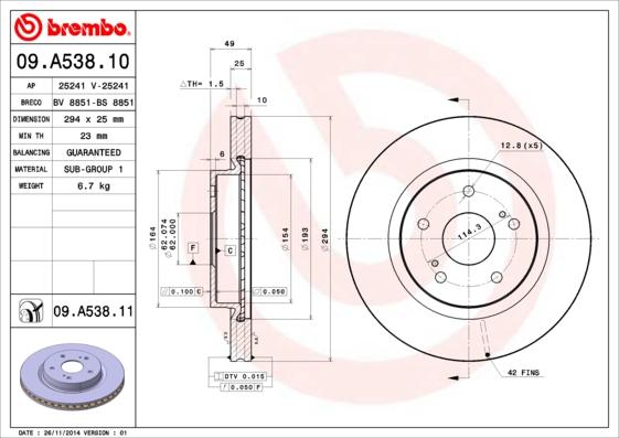 AP 25241 - Discofreno autozon.pro