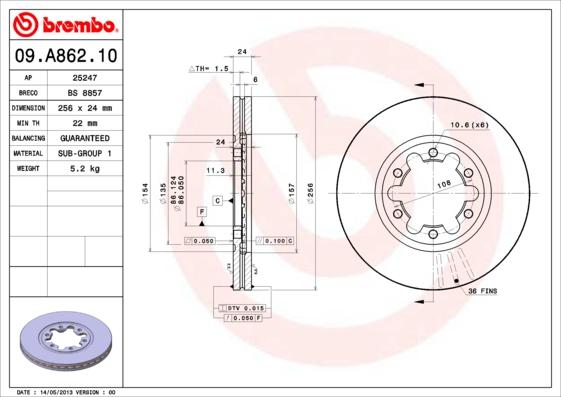 AP 25247 - Discofreno autozon.pro