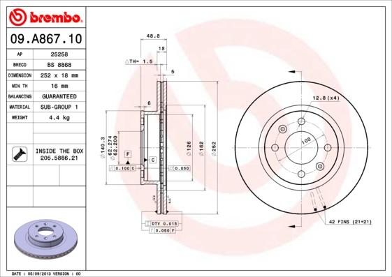 AP 25258 - Discofreno autozon.pro