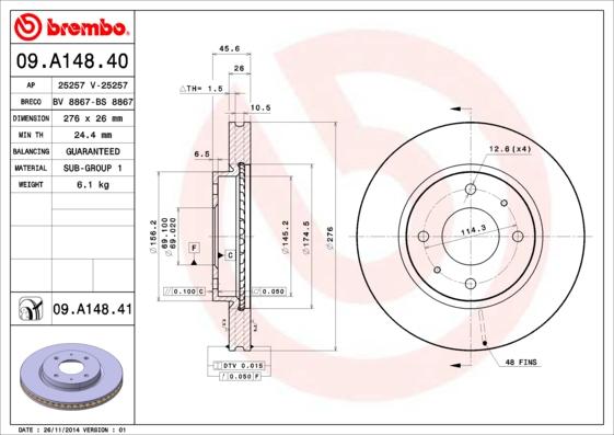 AP 25257 - Discofreno autozon.pro