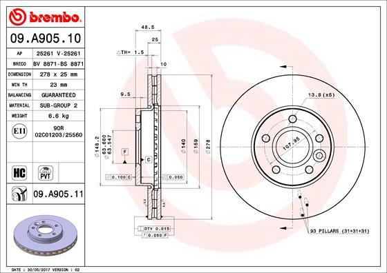 AP 25261 - Discofreno autozon.pro