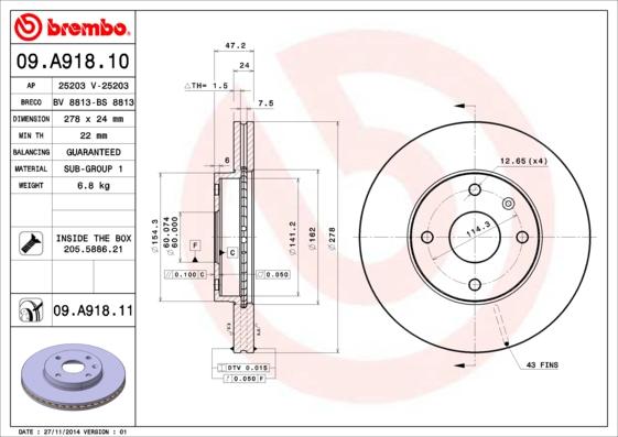 AP 25203 - Discofreno autozon.pro