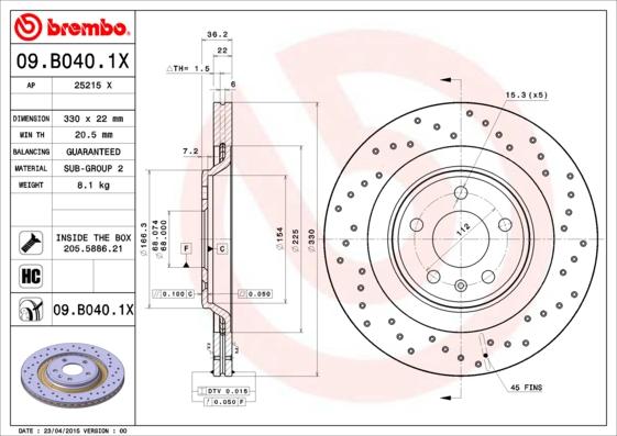 AP 25215 X - Discofreno autozon.pro