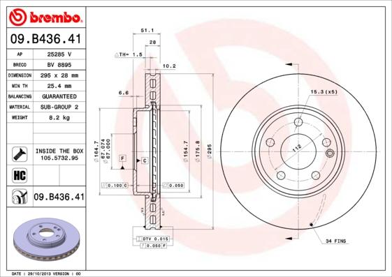 AP 25285 V - Discofreno autozon.pro