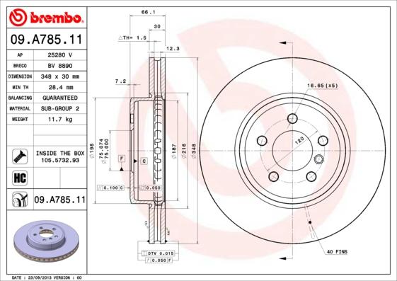 AP 25280 V - Discofreno autozon.pro