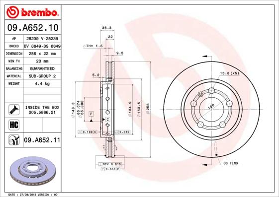 AP 25239 - Discofreno autozon.pro