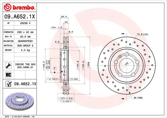 AP 25239 X - Discofreno autozon.pro