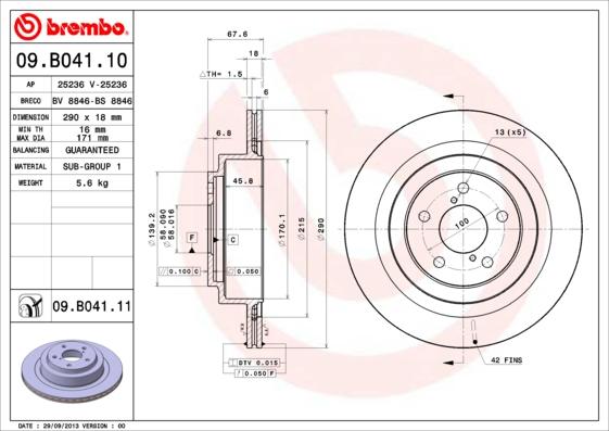 AP 25236 V - Discofreno autozon.pro