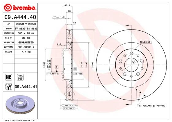 AP 25229 V - Discofreno autozon.pro