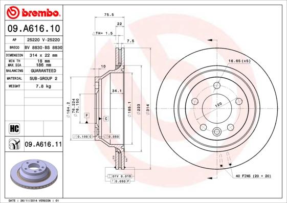 AP 25220 - Discofreno autozon.pro