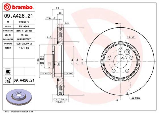 AP 25739V - Discofreno autozon.pro