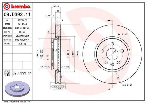 AP 25734V - Discofreno autozon.pro