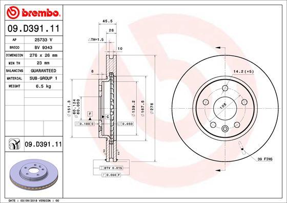 AP 25733V - Discofreno autozon.pro