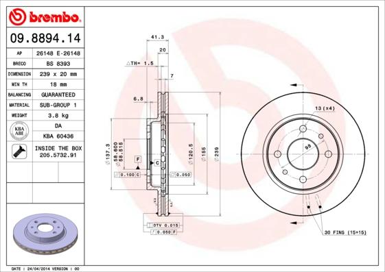 AP 26148 E - Discofreno autozon.pro