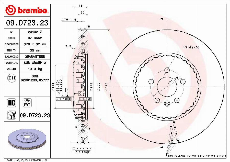 AP 20402 Z - Discofreno autozon.pro