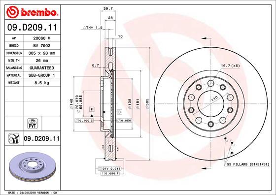 AP 20060 V - Discofreno autozon.pro