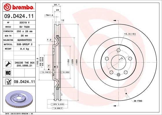 AP 20019 V - Discofreno autozon.pro