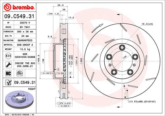 AP 20070 V - Discofreno autozon.pro