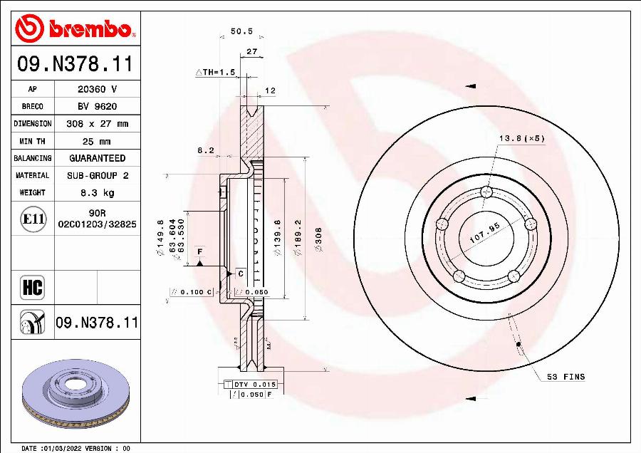 AP 20360 V - Discofreno autozon.pro