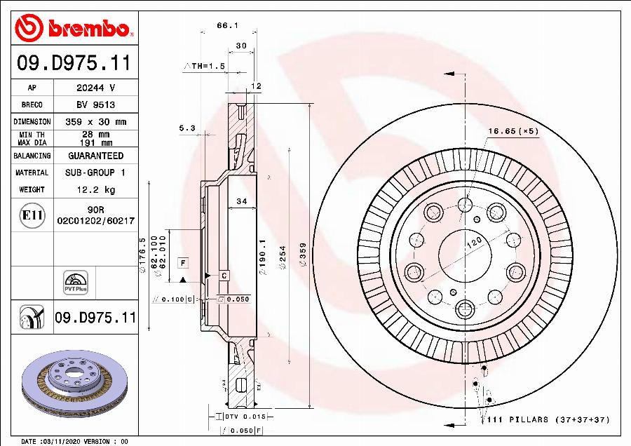 AP 20244 V - Discofreno autozon.pro