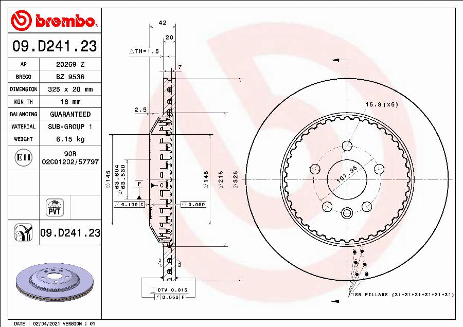 AP 20269 Z - Discofreno autozon.pro