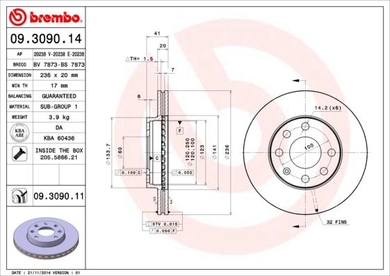 AP 20238 E - Discofreno autozon.pro