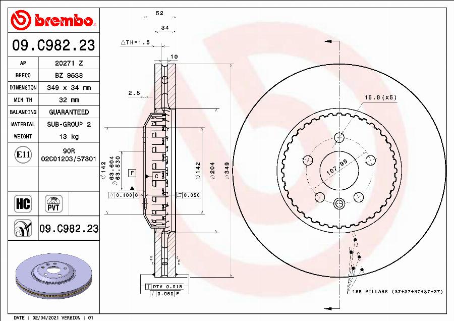 AP 20271 Z - Discofreno autozon.pro