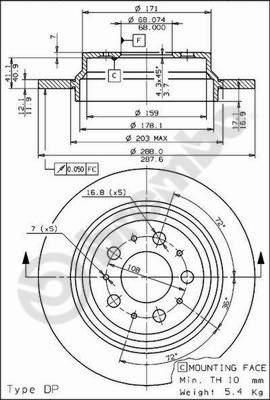 AP X 19080 - Discofreno autozon.pro