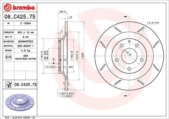 AP X 15094 - Discofreno autozon.pro