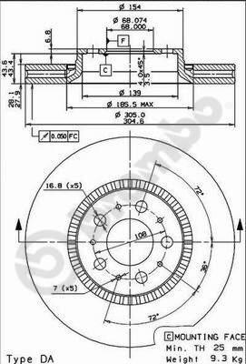 AP X 24845 - Discofreno autozon.pro