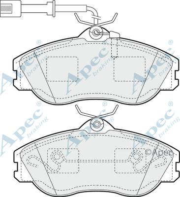 FTE BL1242B4 - Kit pastiglie freno, Freno a disco autozon.pro