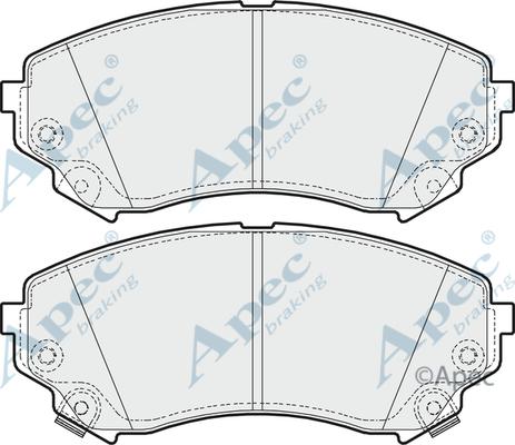 Valeo 671403 - Kit pastiglie freno, Freno a disco autozon.pro