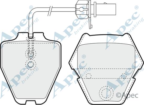 Valeo 671527 - Kit pastiglie freno, Freno a disco autozon.pro